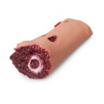 Leg amputation wound for accident simulation kit
