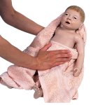 Säuglingspflegebaby, männlich - hell