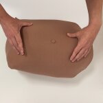 Modellset abdominale Palpation