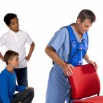 Act+Fast Rescue Choking Weste - Blau