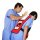 Act+Fast Rescue Choking Weste - Rot, Back Slap Version