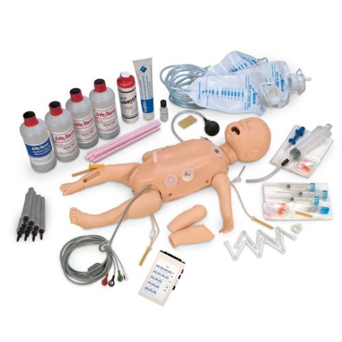 Deluxe Infant CRiSis Manikin with interactive ECG Simularor