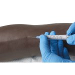 Life/form Advanced Venipuncture and Injection Arm, Dark Skin