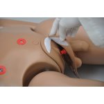 Code Blue Krankenpflege- und HLW-Puppe mit OMNI Monitor und intubierbaren Luftwegen