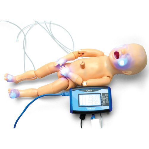 PEDI Blue Neugeborenensimulator mit SmartSkin -Technologie