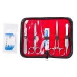Suture set episiotomy and suture trainer
