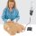 Perikardiozentese-Simulator mit Thoraxdrainage und Pneumothorax