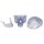 Schädel Modell Klassik Transparent, 3-teilig - 3B Smart Anatomy