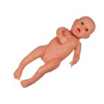 Neonate doll for nappy practice, female 1,2kg