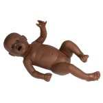 Eltern-Übungsbaby, weiblich 2,4Kg dunkel