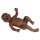 Parent Education Baby, female, 2,4Kg dark