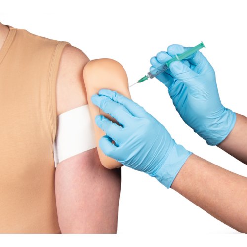 Impftrainer zum Umschnallen für IM und intradermale Injektion