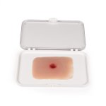 Wound moulage bullet entrance hole