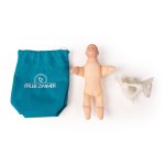 Mini pelvis with birthing doll