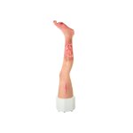 Base Model Leg with 7 Flat Wounds