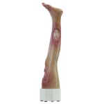 Base model leg with 7 deep wounds