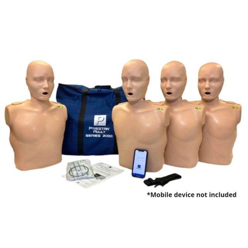 Prestan 2000 CPR torso with feedback app, 4-pack