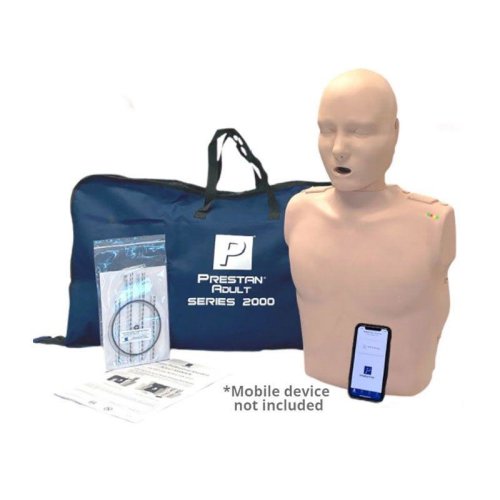 Prestan 2000 CPR torso with feedback app
