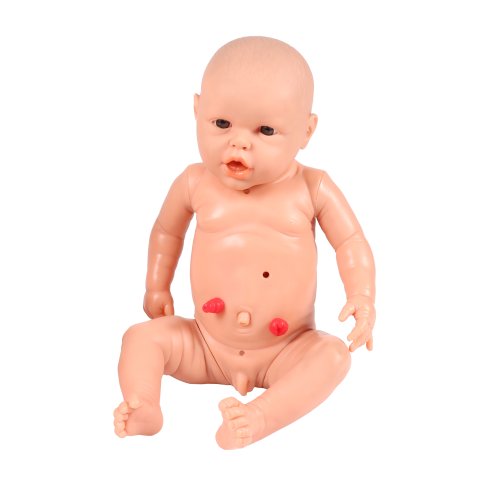 Krankenpflege-Babypuppen "Nick" und "Nora"