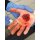 Wound moulage protruding small intestines