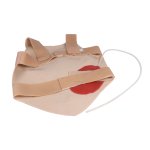 Chest skin with wounds to strap on