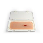 Wound moulage protruding small intestines