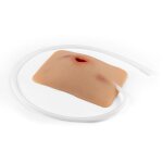 Wound moulage protruding small intestines