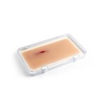 Wound moulage protruding small intestines