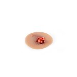Wound moulage protruding small intestines