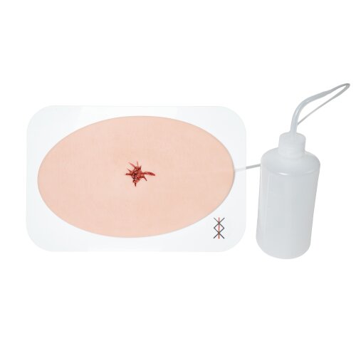 Stick-On Large Bleeding Simulator Wound "Austritt"