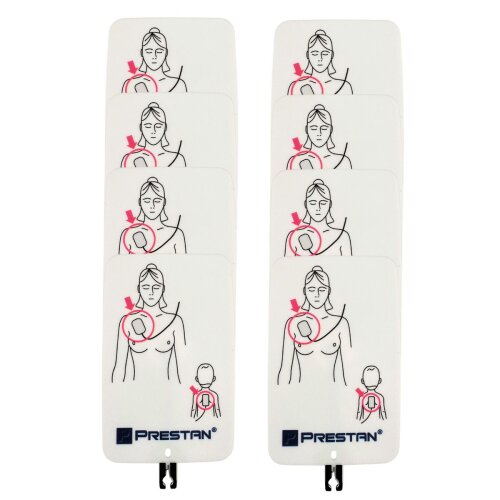 Prestan AED UltraTrainer Replacement Pads 4 pack