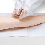 Advanced Venipuncture and Injection Arm, light