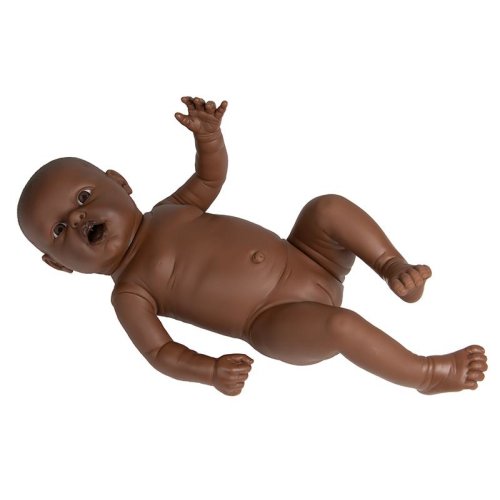 Parent Education Baby, female, dark skin (BA88)